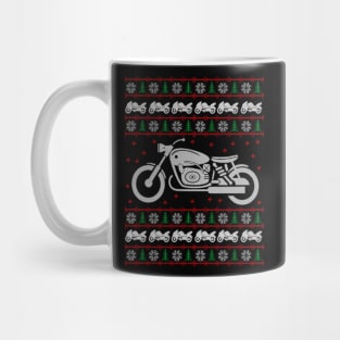 Motorcycle Ugly Christmas Sweater Gift Mug